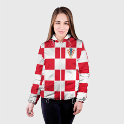 Женская куртка 3D Хорватия домашняя форма 2018 - фото 2