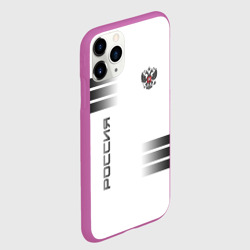 Чехол для iPhone 11 Pro матовый Россия - фото 2