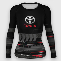 Женский рашгард 3D Toyota 1