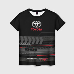 Женская футболка 3D Toyota 1