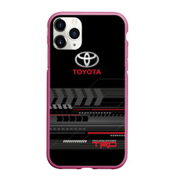 Чехол для iPhone 11 Pro матовый Toyota 1