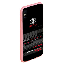 Чехол для iPhone XS Max матовый Toyota 1 - фото 2