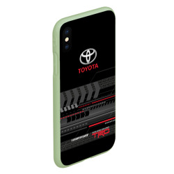 Чехол для iPhone XS Max матовый Toyota 1 - фото 2