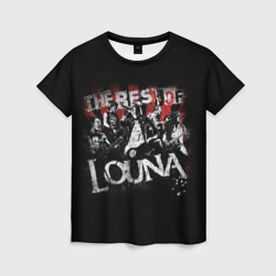 Женская футболка 3D The best of Louna