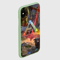 Чехол для iPhone XS Max матовый Ark: Survival Evolved - фото 2