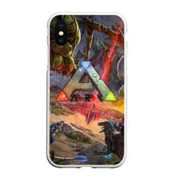 Чехол для iPhone XS Max матовый Ark: Survival Evolved