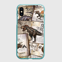 Чехол для iPhone XS Max матовый Ark Survival Evolved