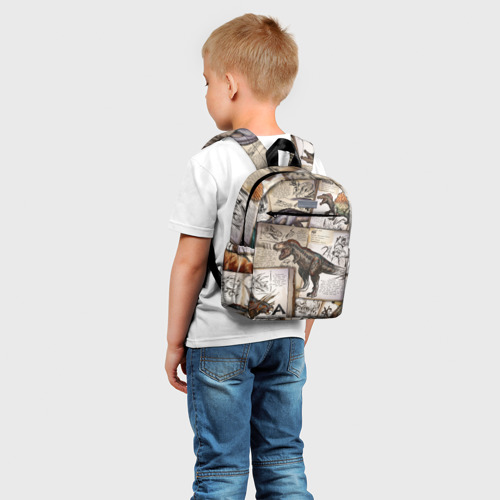 Детский рюкзак 3D с принтом Ark Survival Evolved, фото на моделе #1