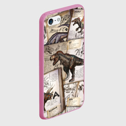 Чехол для iPhone 5/5S матовый Ark Survival Evolved - фото 2