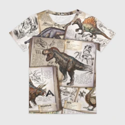 Женская футболка 3D Ark Survival Evolved