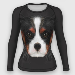 Женский рашгард 3D Cavalier King Charles