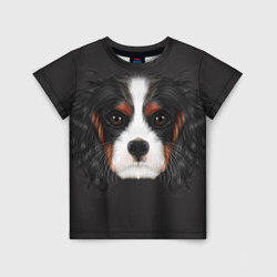 Детская футболка 3D Cavalier King Charles