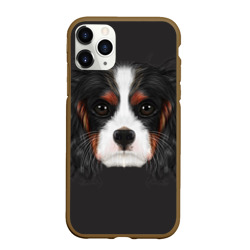 Чехол для iPhone 11 Pro матовый Cavalier King Charles