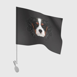 Флаг для автомобиля Cavalier King Charles