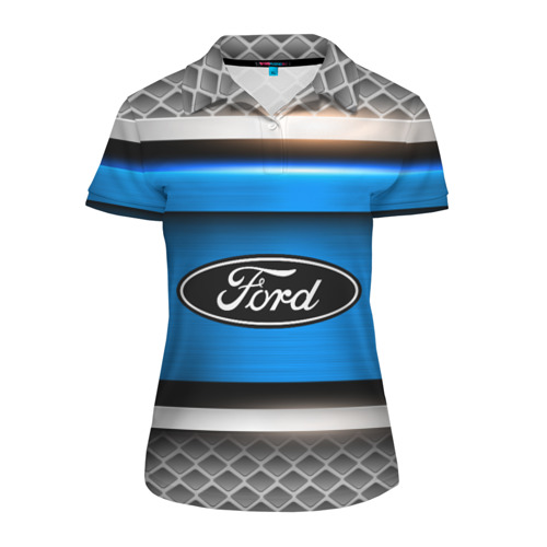 Женская рубашка поло 3D FORD SPORT Фото 01 Женская рубашка поло 3D FORD SPORT Фото 01