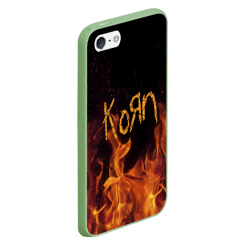 Чехол для iPhone 5/5S матовый Korn - фото 2