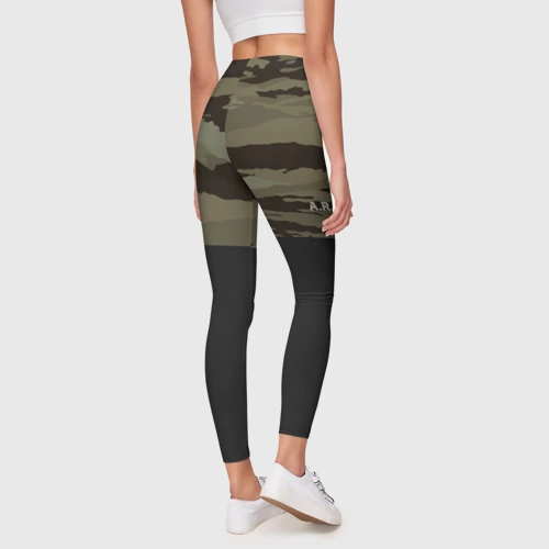 Леггинсы 3D Камуфляж ВС РФ - фото 4