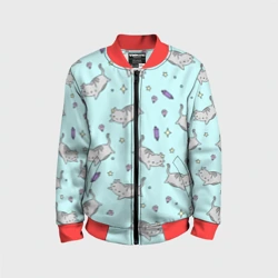 Детский бомбер 3D Кавайные котики