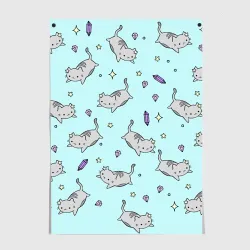 Постер Кавайные котики