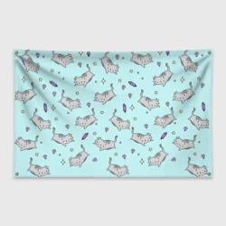 Флаг-баннер Кавайные котики