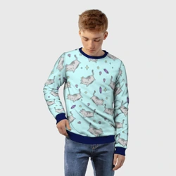 Детский свитшот 3D Кавайные котики - фото 2