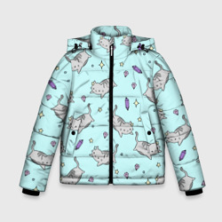 Зимняя куртка для мальчиков 3D Кавайные котики