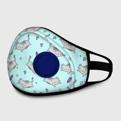 Маска из неопрена Кавайные котики