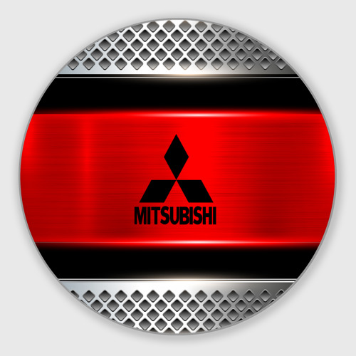 Круглый коврик для мышки MITSUBISHI