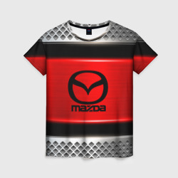 Женская футболка 3D Mazda