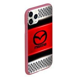 Чехол для iPhone 11 Pro Max матовый Mazda - фото 2