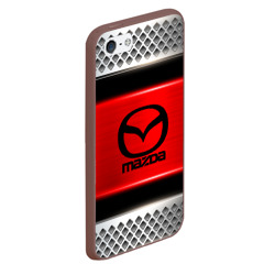 Чехол для iPhone 5/5S матовый Mazda - фото 2