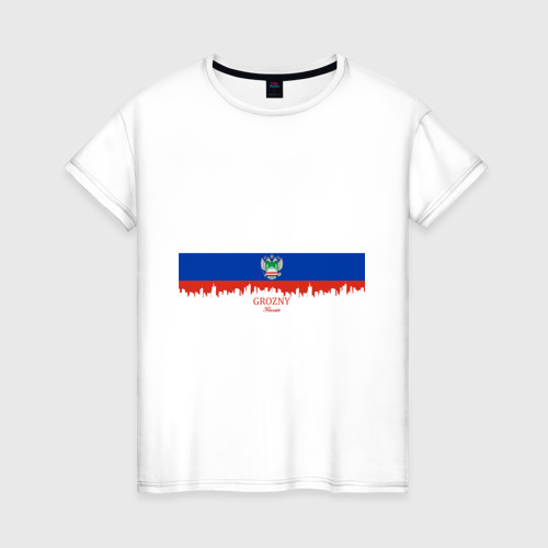 Женская футболка хлопок GROZNY (Грозный)