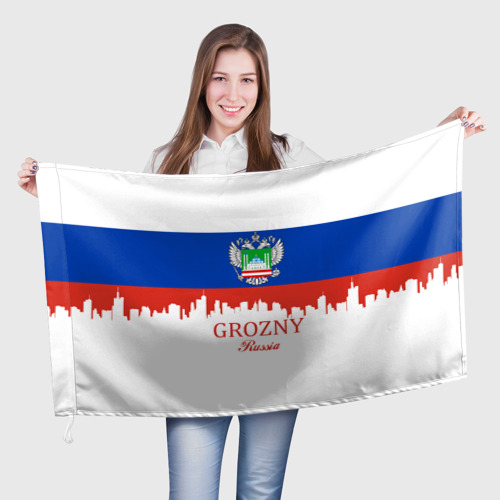 Флаг 3D GROZNY (Грозный)