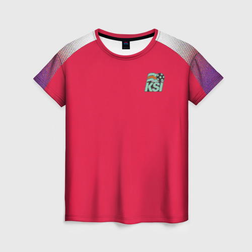 Женская футболка 3D Вратарская форма сборной Исландии WC 2018, цвет 3D печать