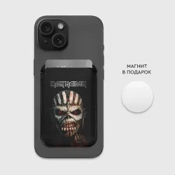 Картхолдер Magsafe магнитный Iron Maden. The Book of Souls - фото 2