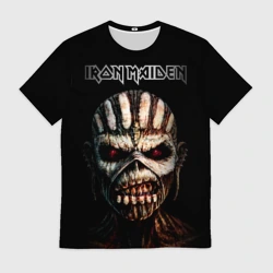 Мужская футболка 3D Iron Maden. The Book of Souls
