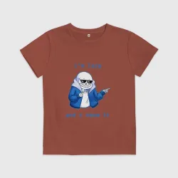 Детская футболка хлопок Sans