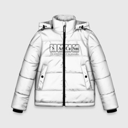 Зимняя куртка для мальчиков 3D Sarcasm