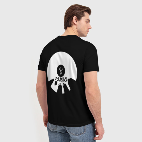 Мужская футболка 3D Hand of God 2, цвет 3D печать - фото 4