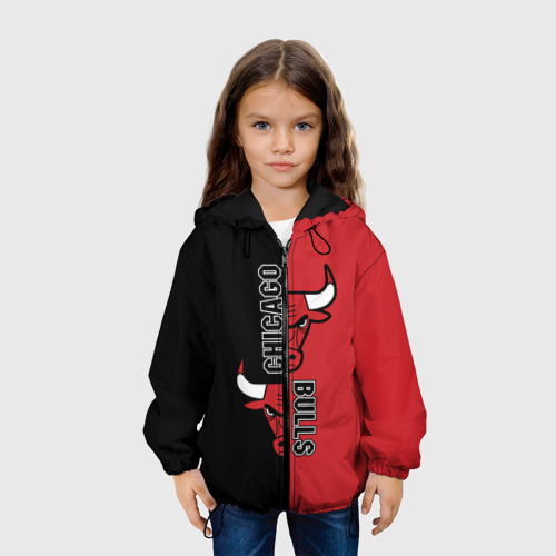 Детская куртка 3D Чикаго Буллз, цвет черный - фото 4