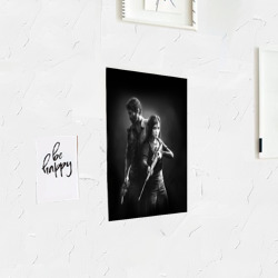 Постер с принтом The Last of Us для любого человека, вид спереди №3. Цвет основы: белый