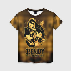 Женская футболка 3D Bendy and the ink machine 32