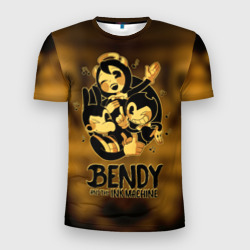 Мужская футболка 3D Slim Bendy and the ink machine 32