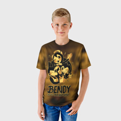 Детская футболка 3D Bendy and the ink machine 32 - фото 2