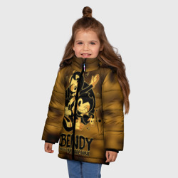 Зимняя куртка для девочек 3D Bendy and the ink machine 32 - фото 2