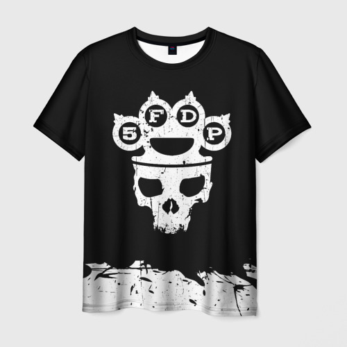 Мужская футболка 3D Five Finger Death Punch, цвет 3D печать