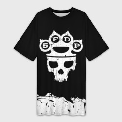 Платье-футболка 3D Five Finger Death Punch