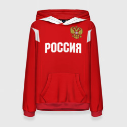 Женская толстовка 3D Сборная России