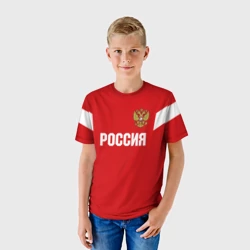 Детская футболка 3D Сборная России - фото 2