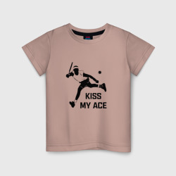 Детская футболка хлопок Kiss My Ace